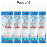 HERCULES SABIKI Lures Bait Feathers Rig Pollack Cod Freshwater Saltwater Fishing Hooks