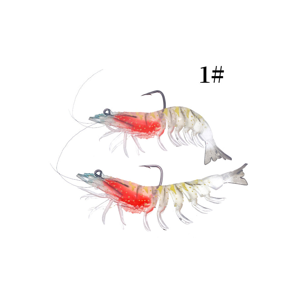 HERCULES Soft Lure Shrimp Swimbait Lead-wrapped Lure