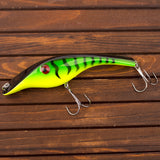 HERCULES Simulated Pike Lure, Submersible Plastic Bait Sinking Lure