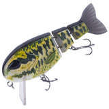 HERCULES Multi-jointed Floating Lure with Soft Tail Fishing Lures