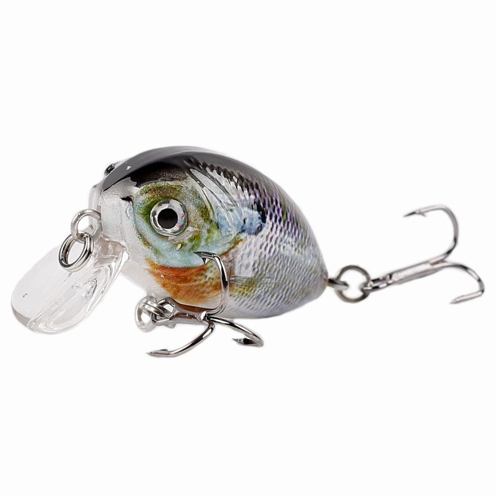 HERCULES 4cm 4g Micro Cranbaits Fishing Lures 5pcs