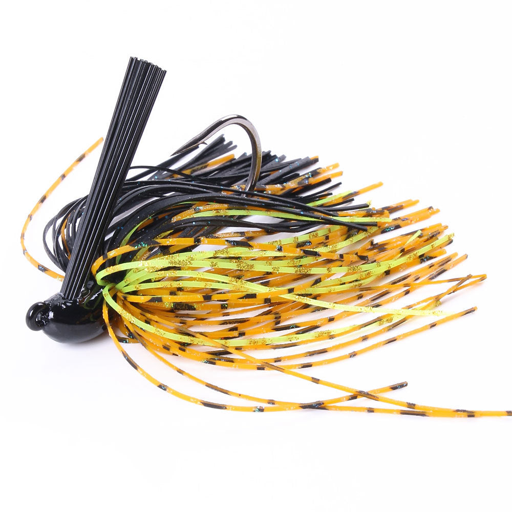 HERCULES Multicolor Weedless Rubber Jig Bass Fishing Lure
