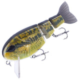 HERCULES Multi-jointed Floating Lure with Soft Tail Fishing Lures