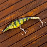 HERCULES Simulated Pike Lure, Submersible Plastic Bait Sinking Lure