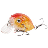 HERCULES 4cm 4g Micro Cranbaits Fishing Lures 5pcs