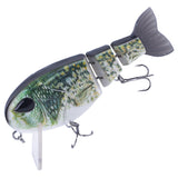 HERCULES Multi-jointed Floating Lure with Soft Tail Fishing Lures