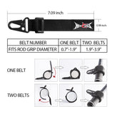 HERCULES Fishing Lanyard with Fishing Rod Tie Belts, Fishing Pole Straps(Pack of 2)