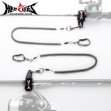 HERCULES Fishing Lanyard with Fishing Rod Tie Belts, Fishing Pole Straps(Pack of 2)