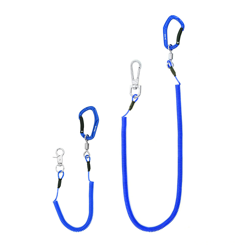 HERCULES M3 Heavy Duty Fishing Lanyard, Kayak Leash Pack of 2, 4 Colors