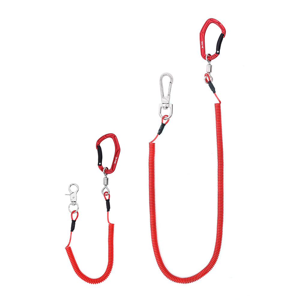 HERCULES M3 Heavy Duty Fishing Lanyard, Kayak Leash Pack of 2, 4 Colors