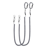 HERCULES M3 Heavy Duty Fishing Lanyard, Kayak Leash Pack of 2, 4 Colors