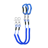 HERCULES M3 Heavy Duty Fishing Lanyard, Kayak Leash Pack of 2, 4 Colors