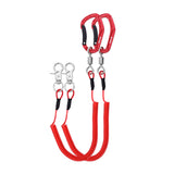 HERCULES M3 Heavy Duty Fishing Lanyard, Kayak Leash Pack of 2, 4 Colors