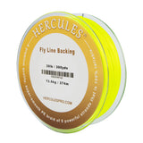 HERCULES Braided Fly Fishing Line Backing with Long-lasting Color