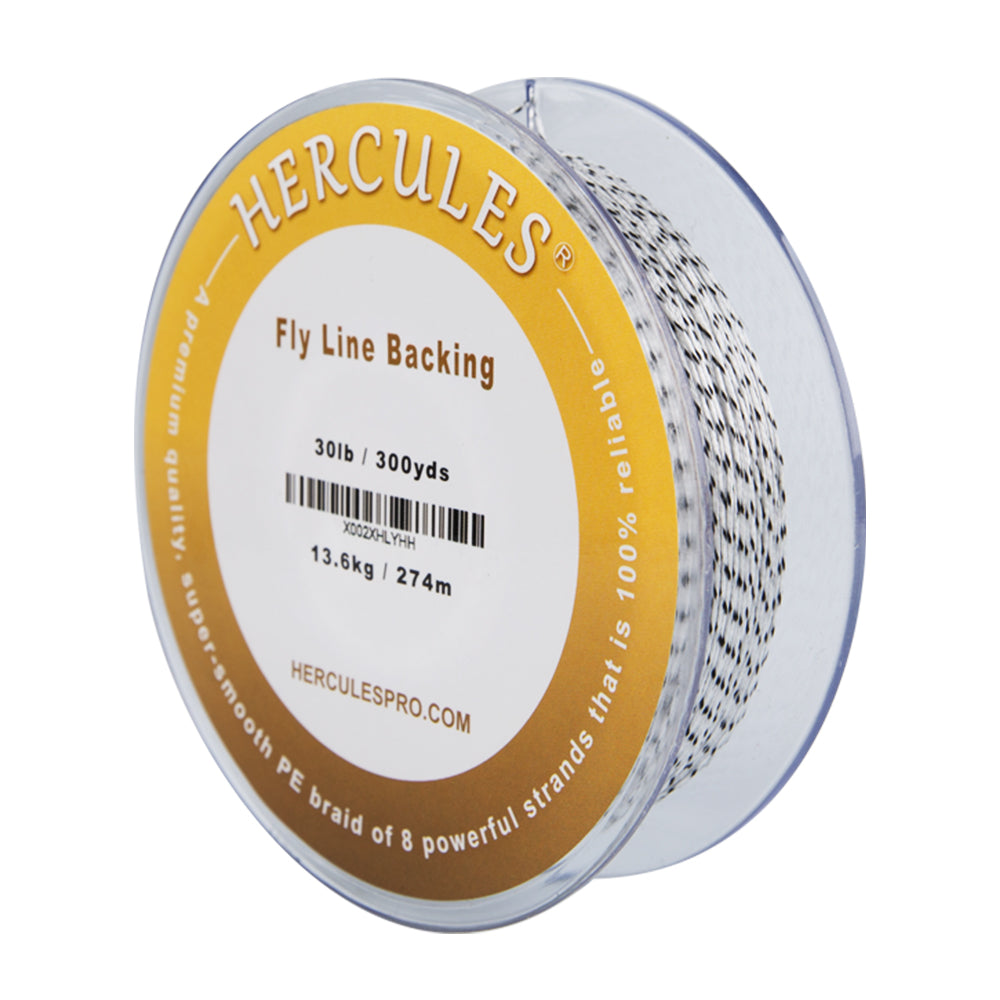 HERCULES Braided Fly Fishing Line Backing with Long-lasting Color
