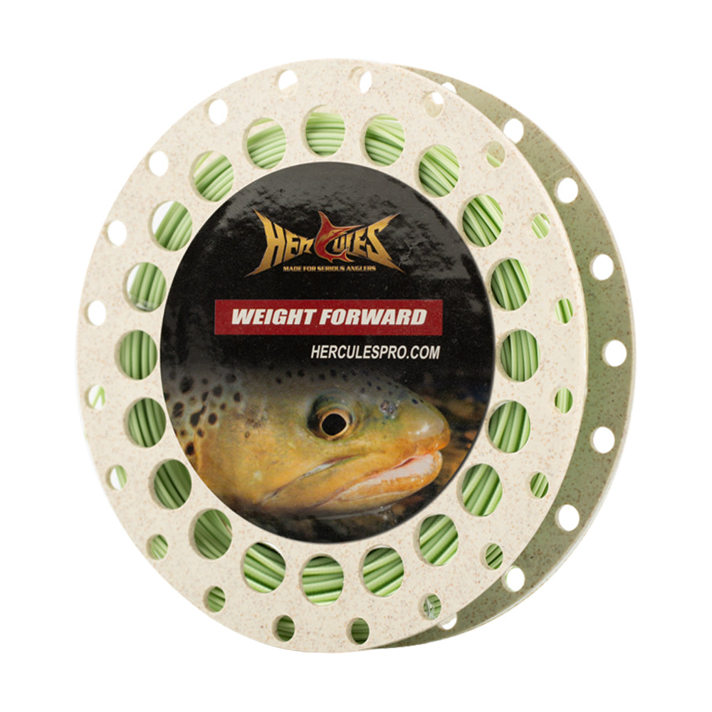 HERCULES Fly Fishing Line Floating WF Fly Line with Double Welded Loop