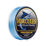 HERCULES Blue fade free fishing line 8 Strands 10LB-120LB PE Braided Fishing Line