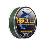 HERCULES Green fade free fishing line 4 Strands 6LB-100LB PE Braided Fishing Line