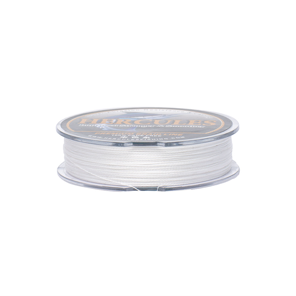HERCULES White fade free fishing line 4 Strands 6LB-100LB PE Braided Fishing Line