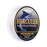 HERCULES White fade free fishing line 4 Strands 6LB-100LB PE Braided Fishing Line