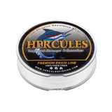 HERCULES White Fade Free Fishing Line 8 Strands 10LB-120LB PE Braided Fishing Line