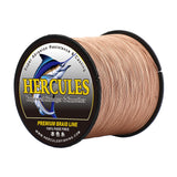 HERCULES Brown fade free fishing line 4 Strands 6LB-100LB PE Braided Fishing Line