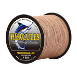 HERCULES Brown Fade Free Fishing Line 8 Strands 10LB-120LB PE Braided Fishing Line