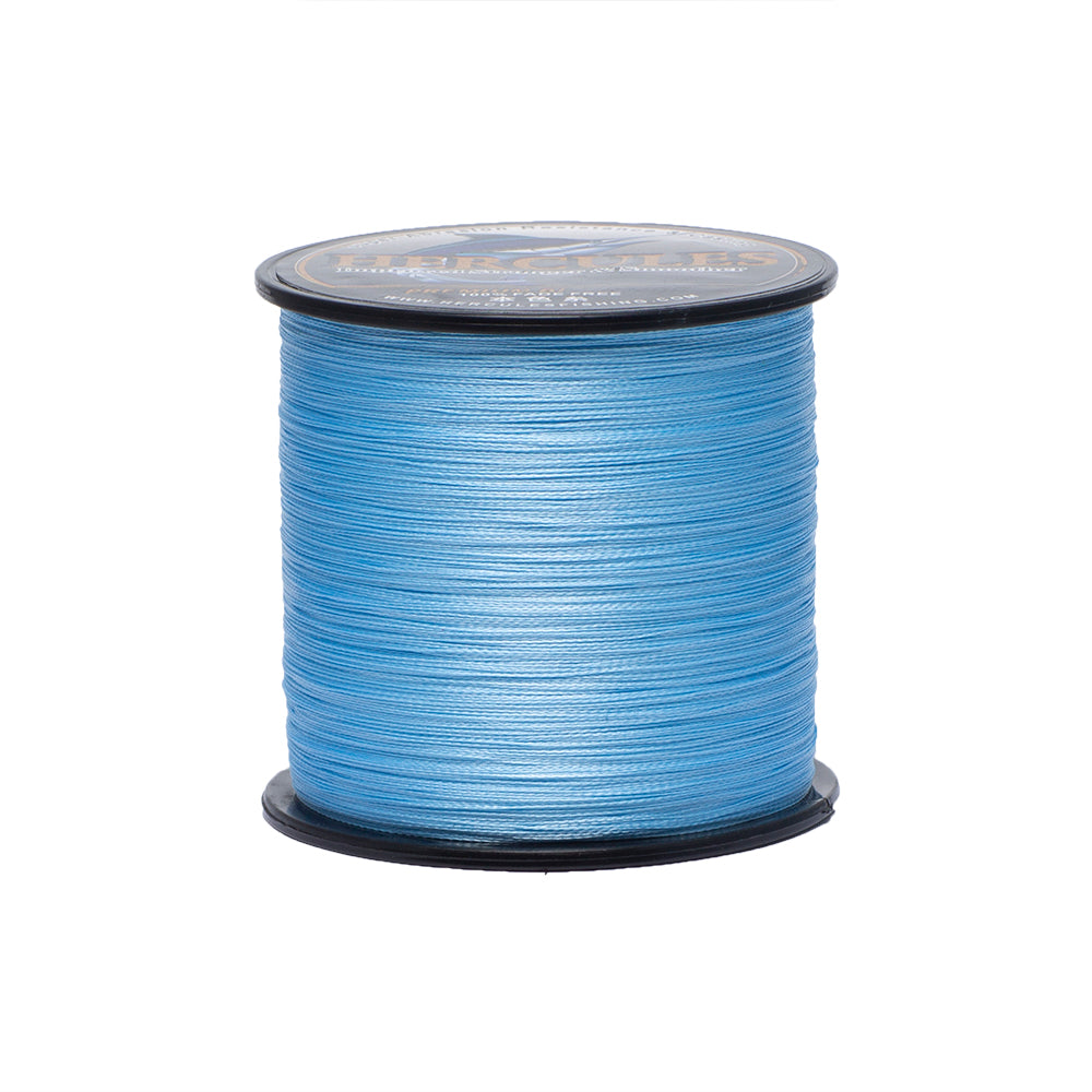 HERCULES Blue fade free fishing line 4 Strands 6LB-100LB PE Braided Fishing Line