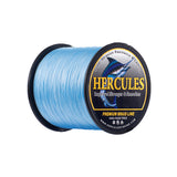 HERCULES Blue fade free fishing line 4 Strands 6LB-100LB PE Braided Fishing Line