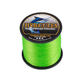 HERCULES Fluo Green Fade Free Fishing Line 8 Strands 10LB-120LB PE Braided Fishing Line