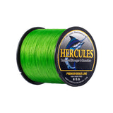 HERCULES Fluo Green Fade Free Fishing Line 8 Strands 10LB-120LB PE Braided Fishing Line
