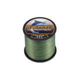HERCULES Green Fade Free Fishing Line 8 Strands 10LB-120LB PE Braided Fishing Line