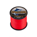 HERCULES Red fade free fishing line 4 Strands 6LB-100LB PE Braided Fishing Line
