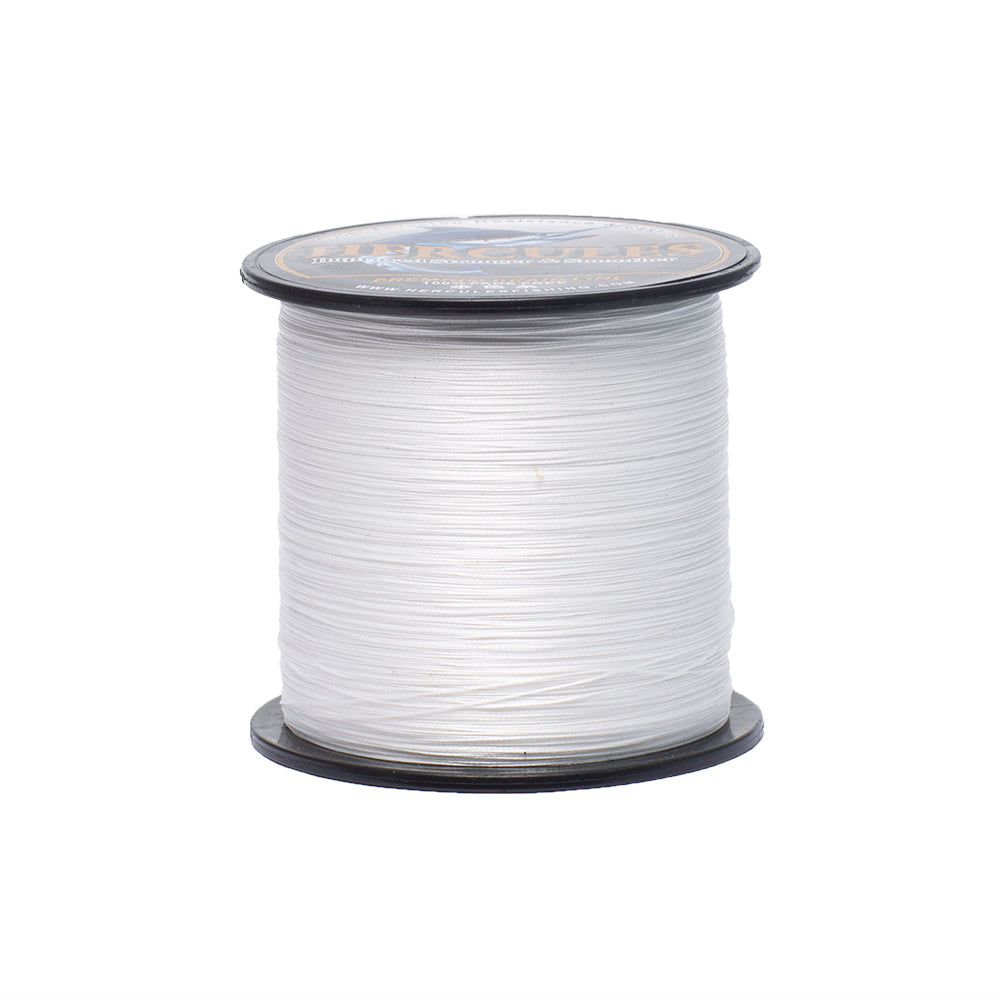 HERCULES White Fade Free Fishing Line 8 Strands 10LB-120LB PE Braided Fishing Line