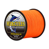 HERCULES Orange Fade Free Fishing Line 8 Strands 10LB-120LB PE Braided Fishing Line