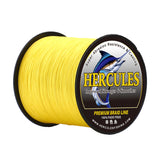 HERCULES Yellow Fade Free Fishing Line 8 Strands 10LB-120LB PE Braided Fishing Line