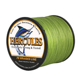1000M 1094Yds Army Green 10lb-420lb HERCULES PE Braided Fishing Line 12 Strands