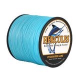 1000M 1094Yds Blue 10lb-420lb HERCULES PE Braided Fishing Line 12 Strands