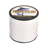 1500M 1640Yds White 10lb-420lb HERCULES PE Braided Fishing Line 12 Strands