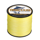 500M 547Yds Yellow 10lb-420lb HERCULES PE Braided Fishing Line 12 Strands