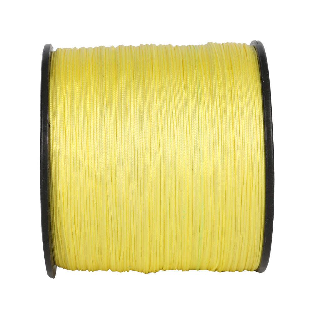 100M 109Yds Yellow 10lb-420lb HERCULES PE Braided Fishing Line 12 Strands