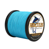 500M 547Yds Blue 6lb-100lb HERCULES PE Braided Fishing Line 4 Strands