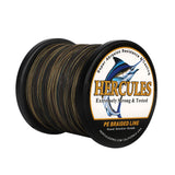 1000M 1094Yds Camouflage 10lb-420lb HERCULES PE Braided Fishing Line 12 Strands