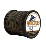 500M 547Yds Camouflage 6lb-100lb HERCULES PE Braided Fishing Line 4 Strands