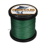 1500M 1640Yds Green 10lb-420lb HERCULES PE Braided Fishing Line 12 Strands