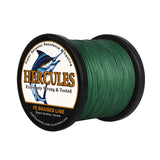 1500M 1640Yds Green 10lb-420lb HERCULES PE Braided Fishing Line 12 Strands