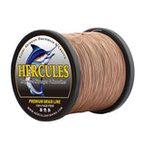 HERCULES Brown fade free fishing line 4 Strands 6LB-100LB PE Braided Fishing Line