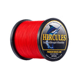 HERCULES Red Fade Free Fishing Line 8 Strands 10LB-120LB PE Braided Fishing Line