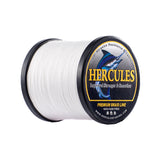HERCULES White fade free fishing line 4 Strands 6LB-100LB PE Braided Fishing Line