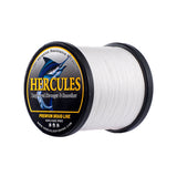 HERCULES White Fade Free Fishing Line 8 Strands 10LB-120LB PE Braided Fishing Line